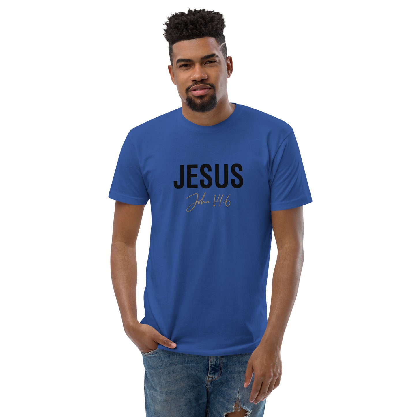 Men's Fitted Jesus T-shirt *addt'l. colors