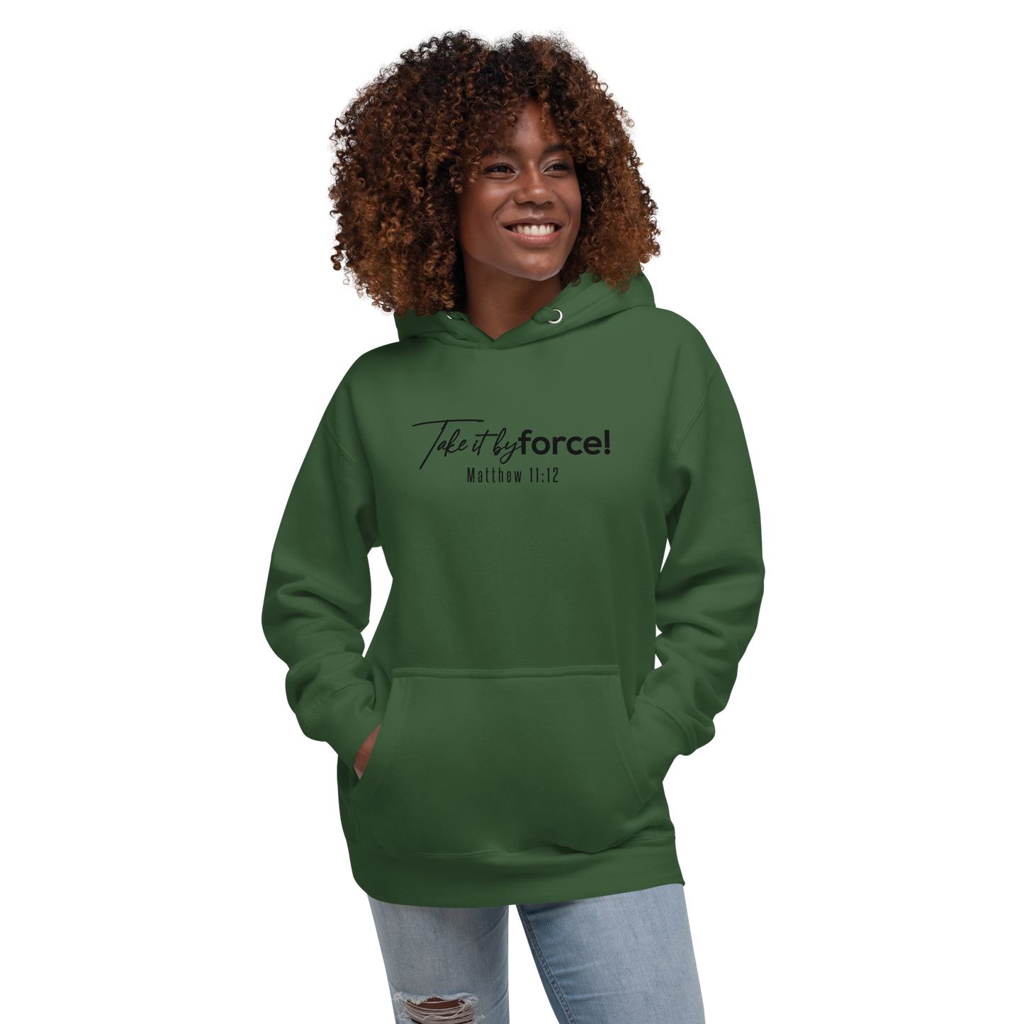 Unisex Take it by force! Signature 1 Hoodie *addt'l. colors