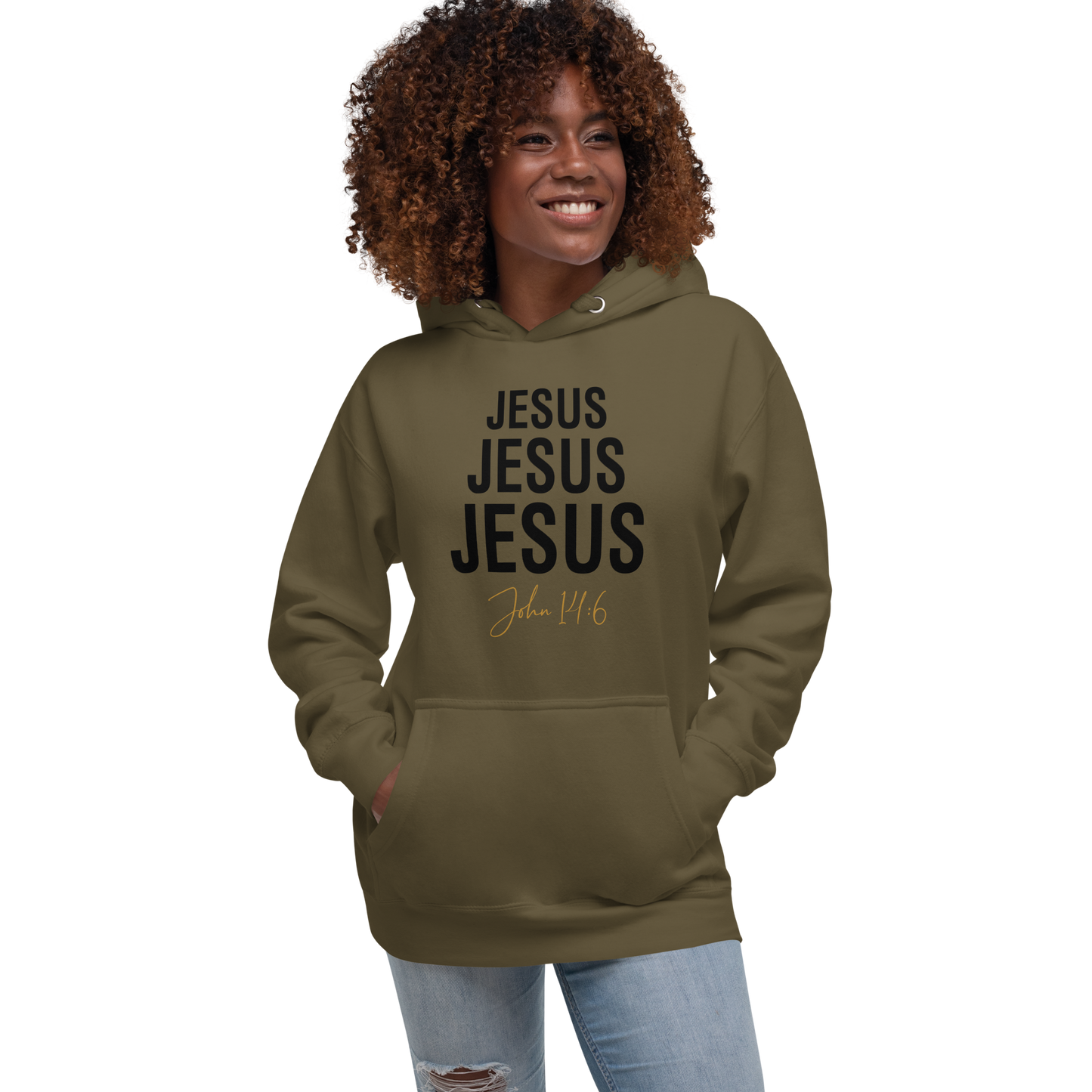 Unisex Jesus Jesus Jesus Hoodie *addt'l. colors