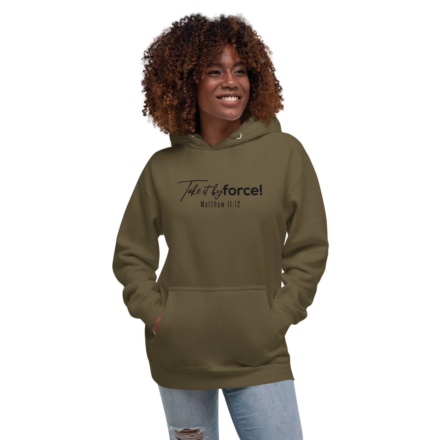 Unisex Take it by force! Signature 1 Hoodie *addt'l. colors