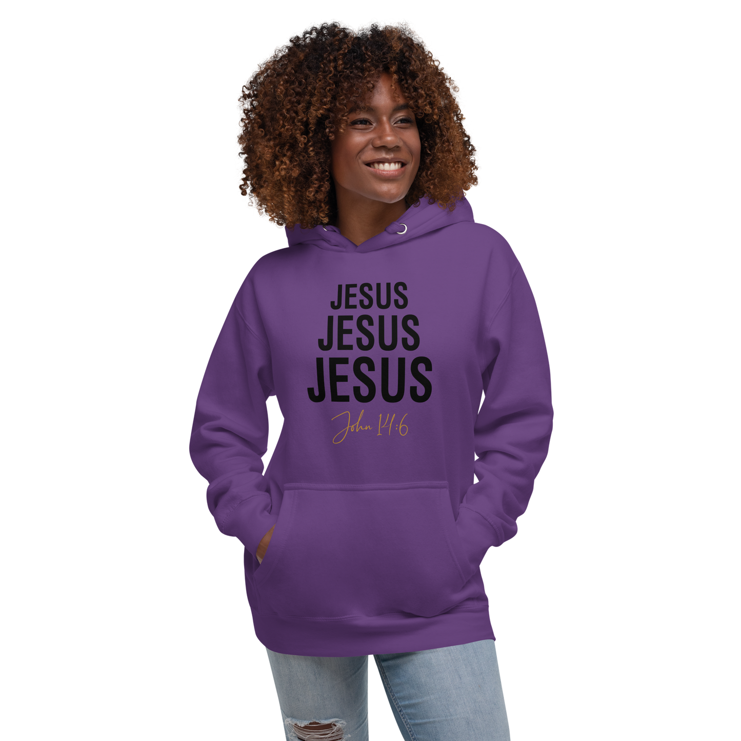 Unisex Jesus Jesus Jesus Hoodie *addt'l. colors