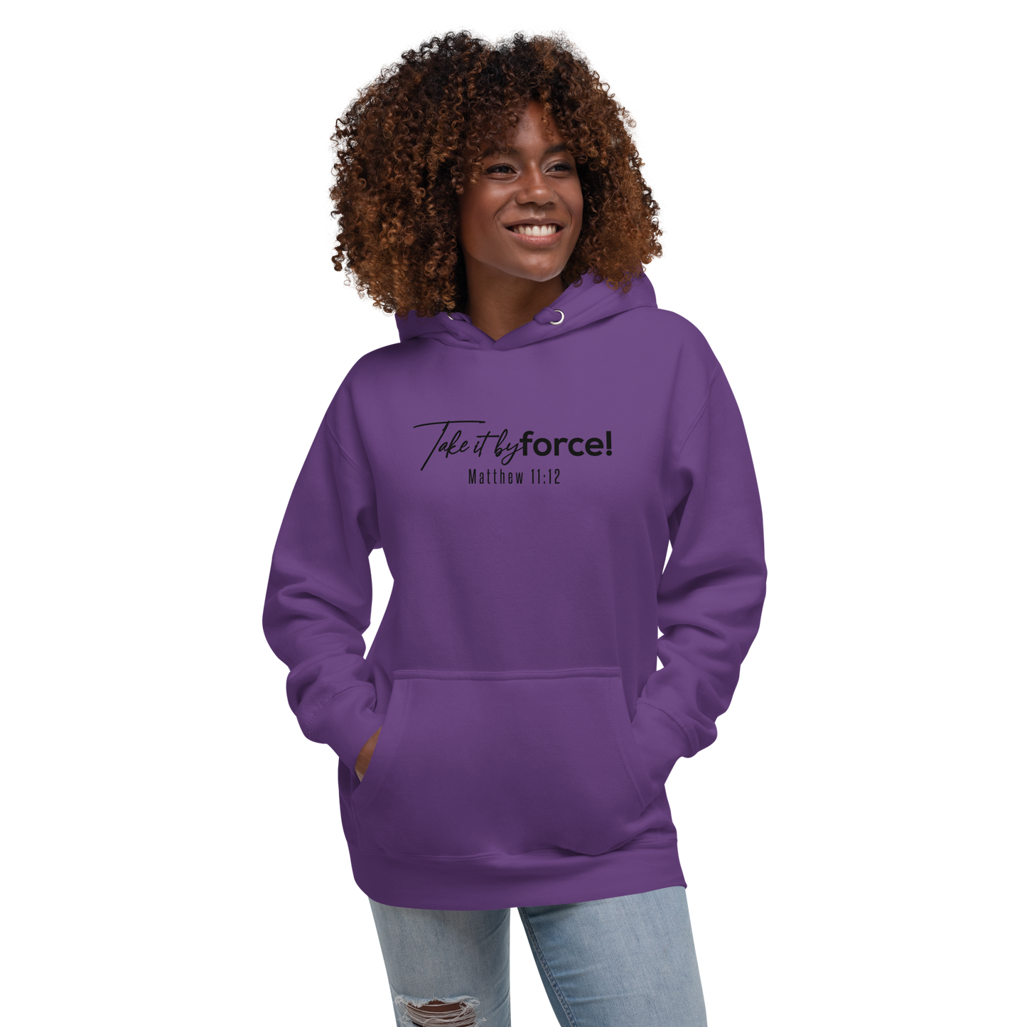 Unisex Take it by force! Signature 1 Hoodie *addt'l. colors
