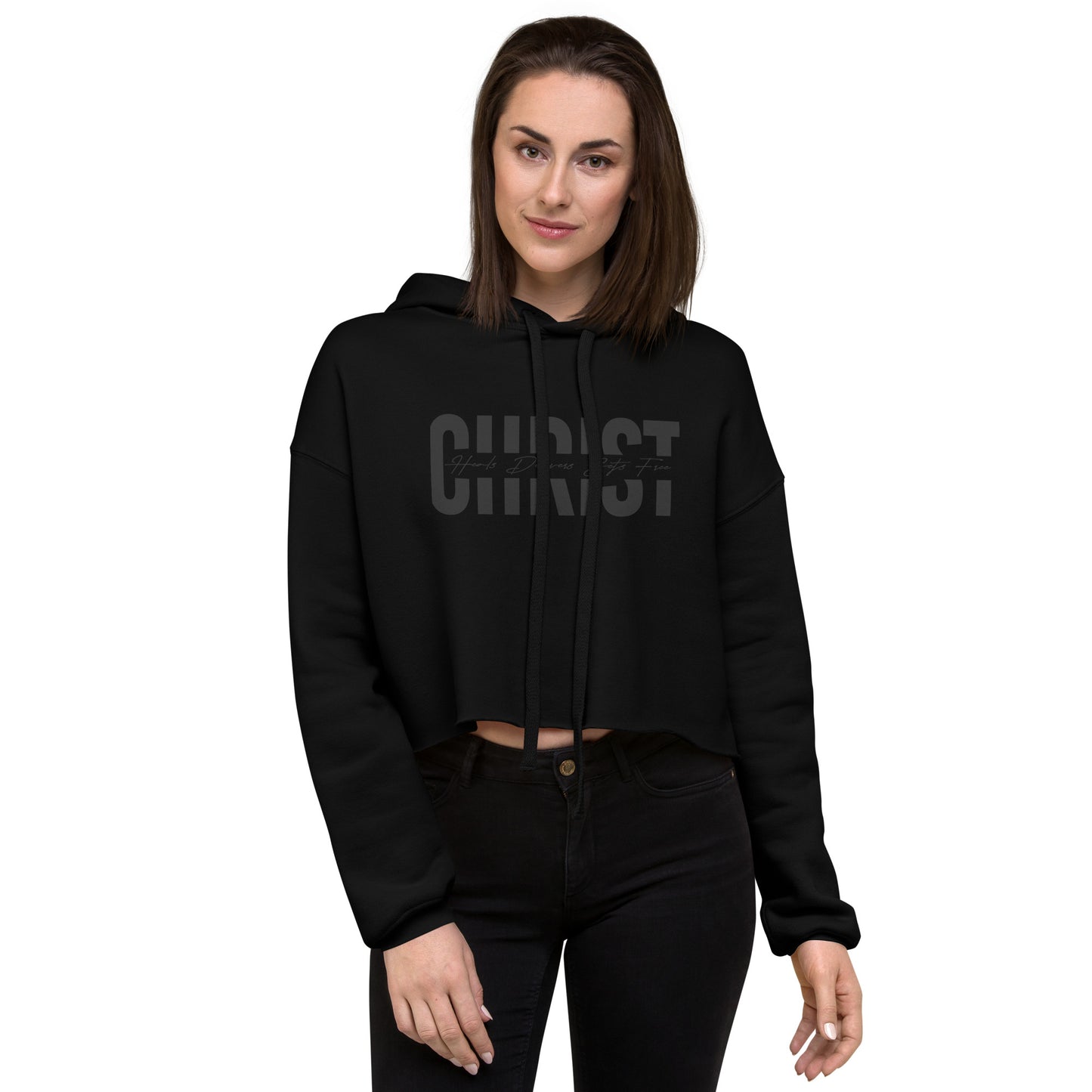 Cropped Christ Hoodie *addt'l. colors