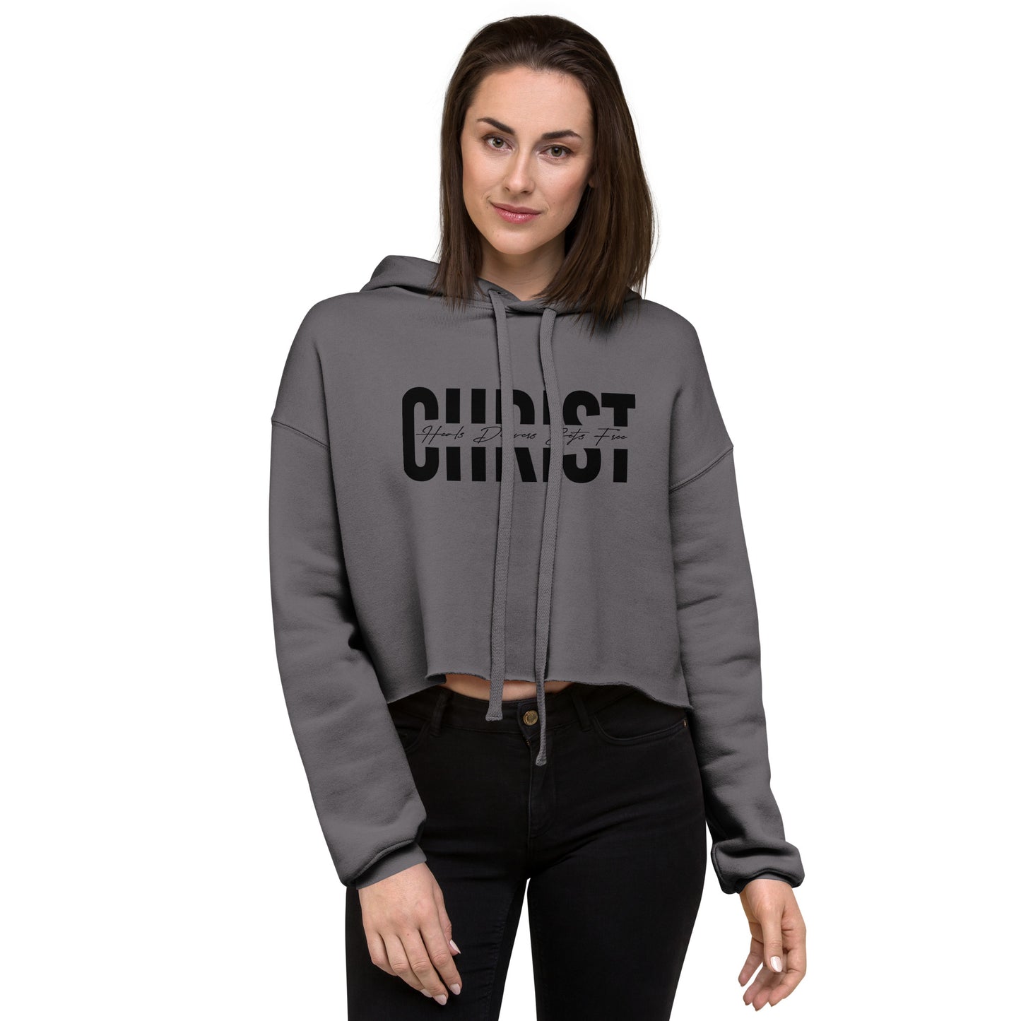 Cropped Christ Hoodie *addt'l. colors