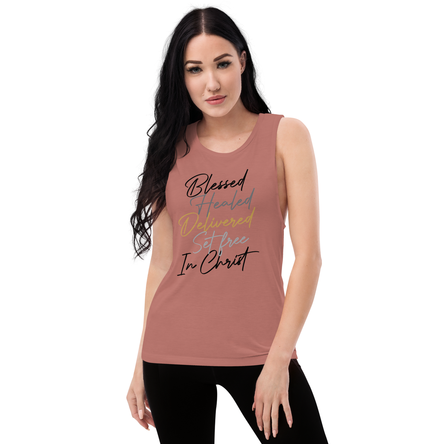 Ladies’ Blessed Multi Muscle Tank *addt'l. colors