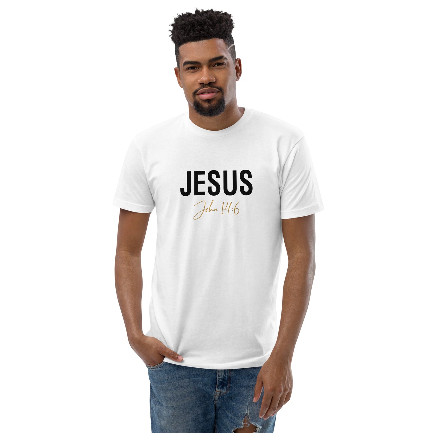 Men's Fitted Jesus T-shirt     *addt'l. colors