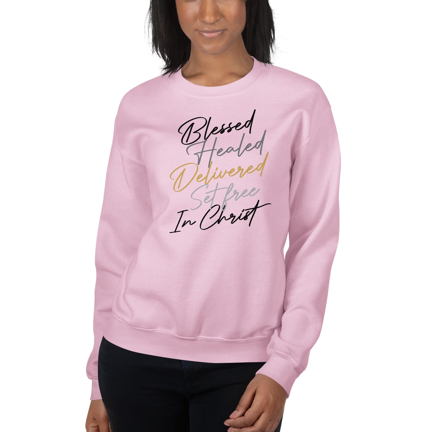 Blessed, Healed, Sweatshirt  *addt'l. colors