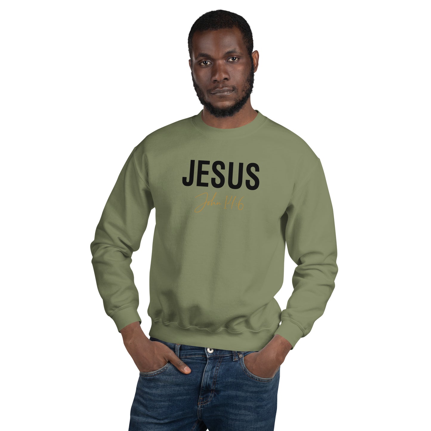 Unisex Classic Jesus Sweatshirt      *addt'l. colors