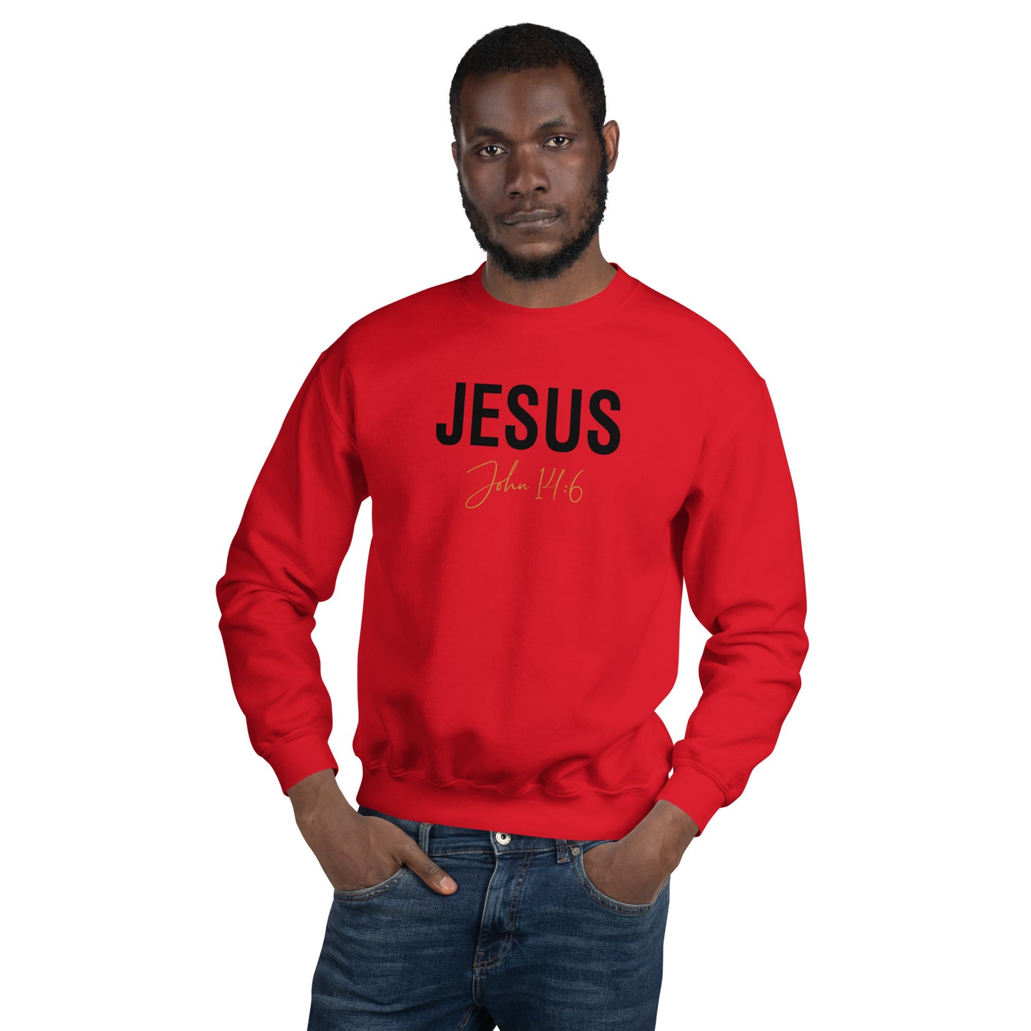 Unisex Classic Jesus Sweatshirt      *addt'l. colors