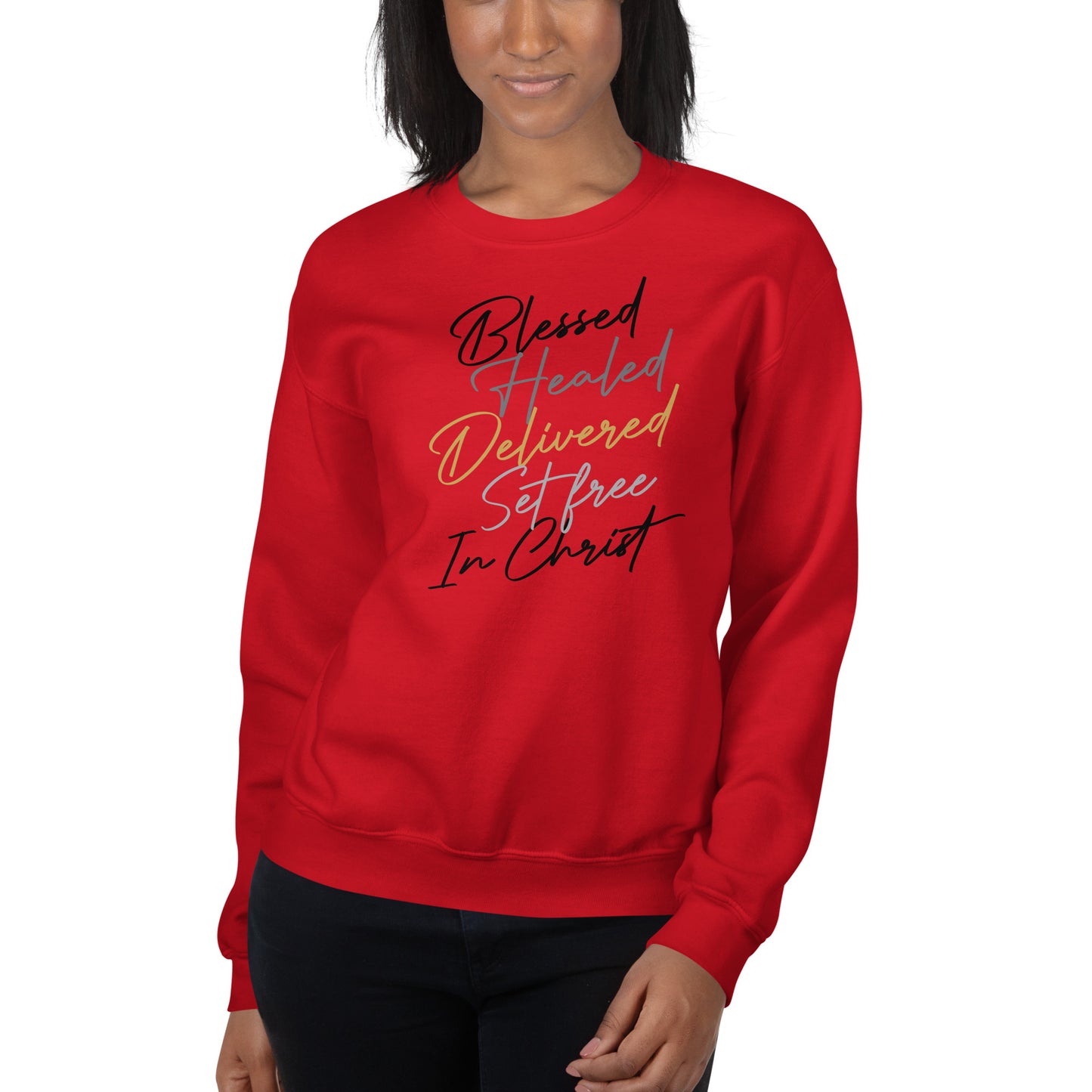 Blessed, Healed, Sweatshirt  *addt'l. colors