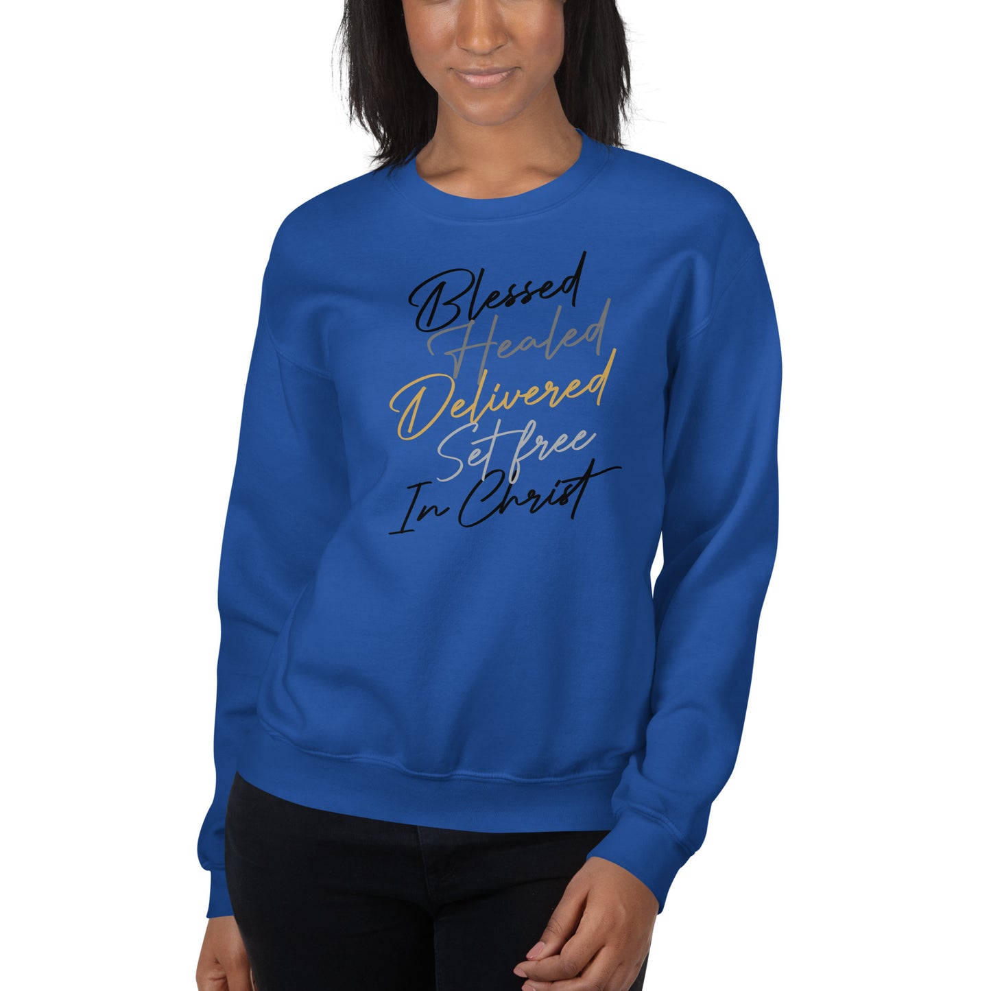 Blessed, Healed, Sweatshirt  *addt'l. colors
