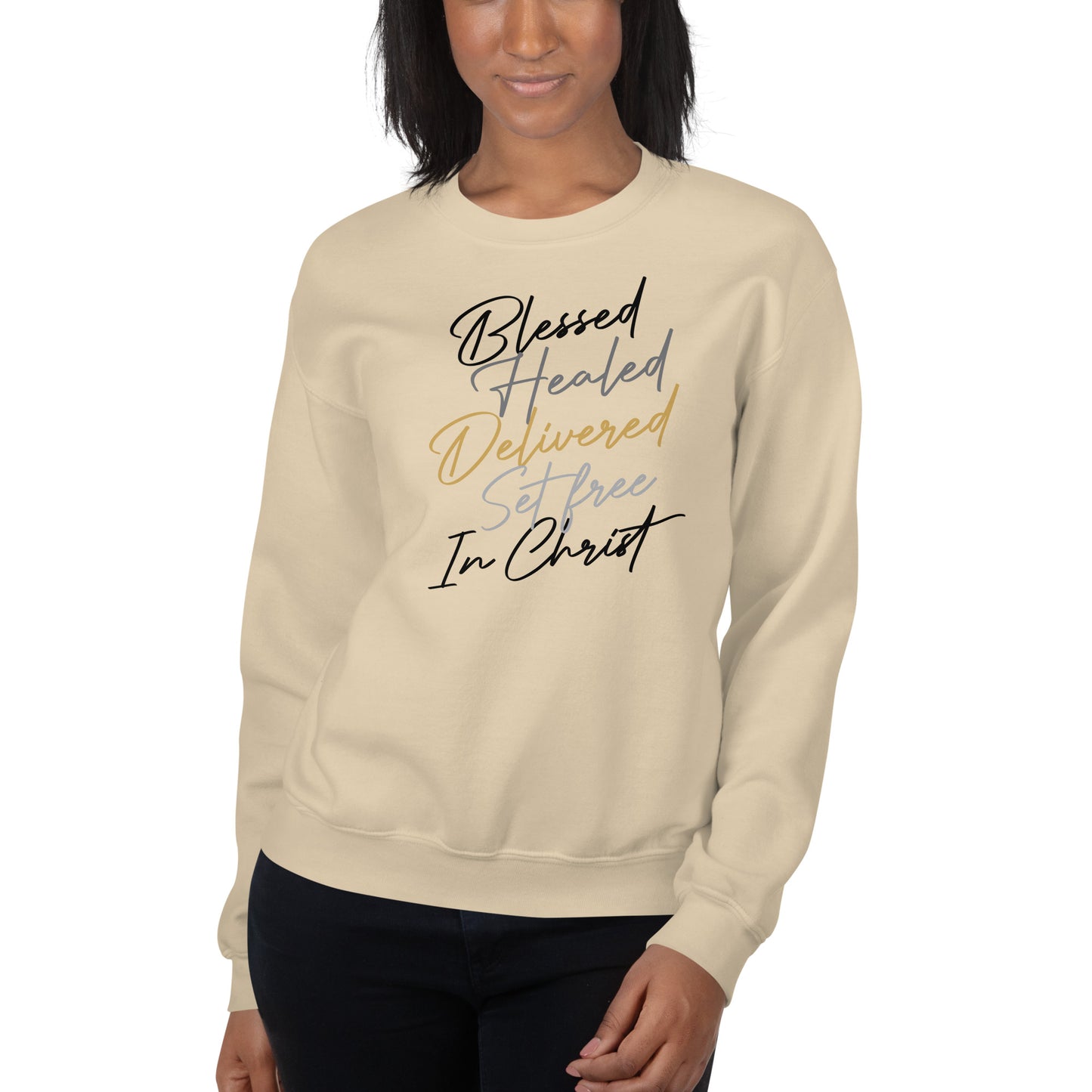 Blessed, Healed, Sweatshirt  *addt'l. colors