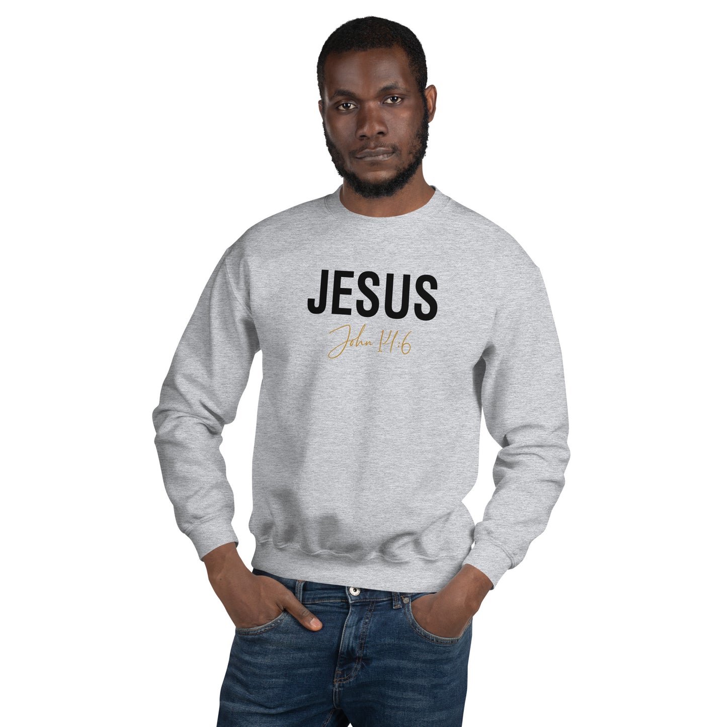 Unisex Classic Jesus Sweatshirt      *addt'l. colors