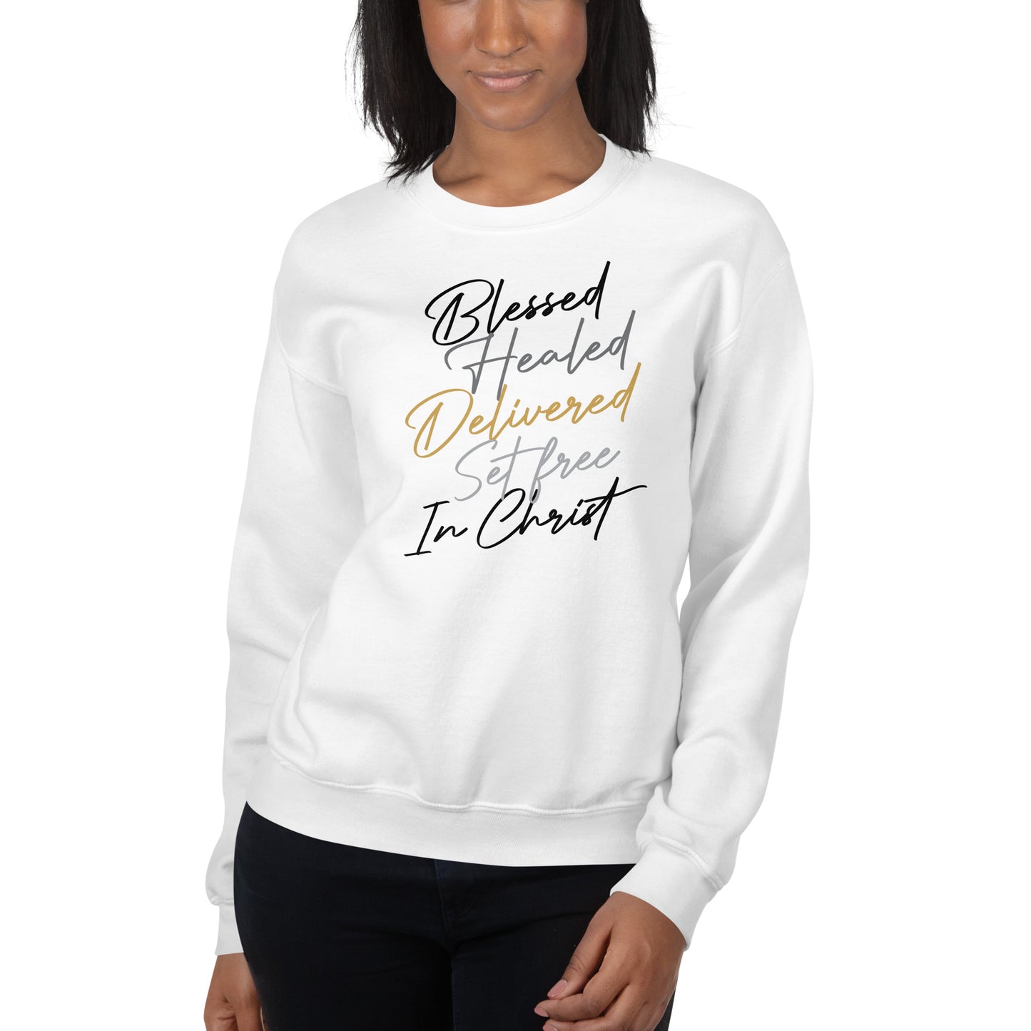 Blessed, Healed, Sweatshirt  *addt'l. colors