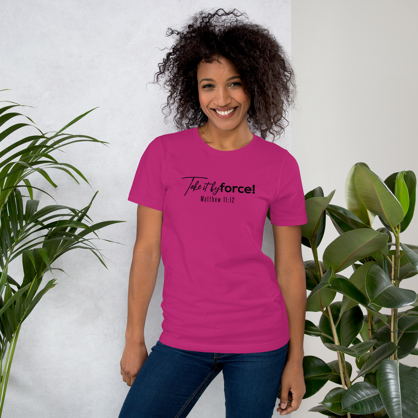 Unisex Classic Fit Take it by force! T-shirt *addt'l. spring colors