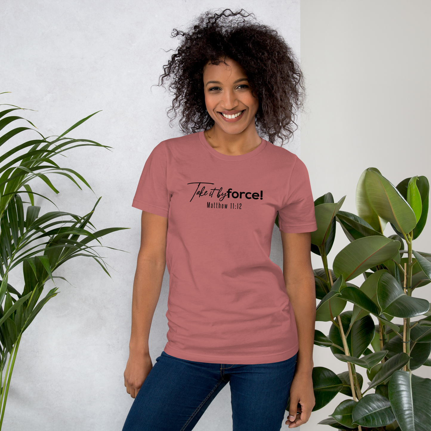 Unisex Classic Fit Take it by force! T-shirt *addt'l. spring colors