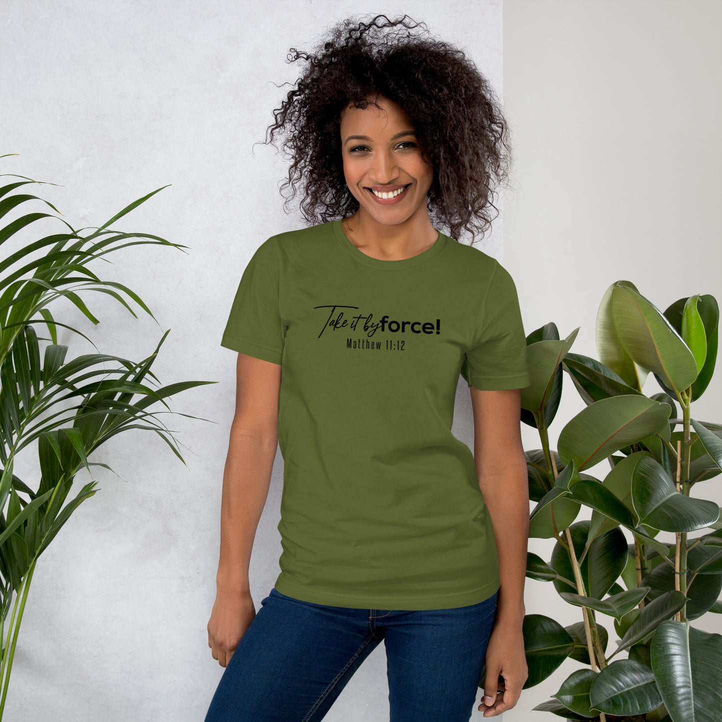 Unisex Classic Fit Take it by force! T-shirt *addt'l. spring colors