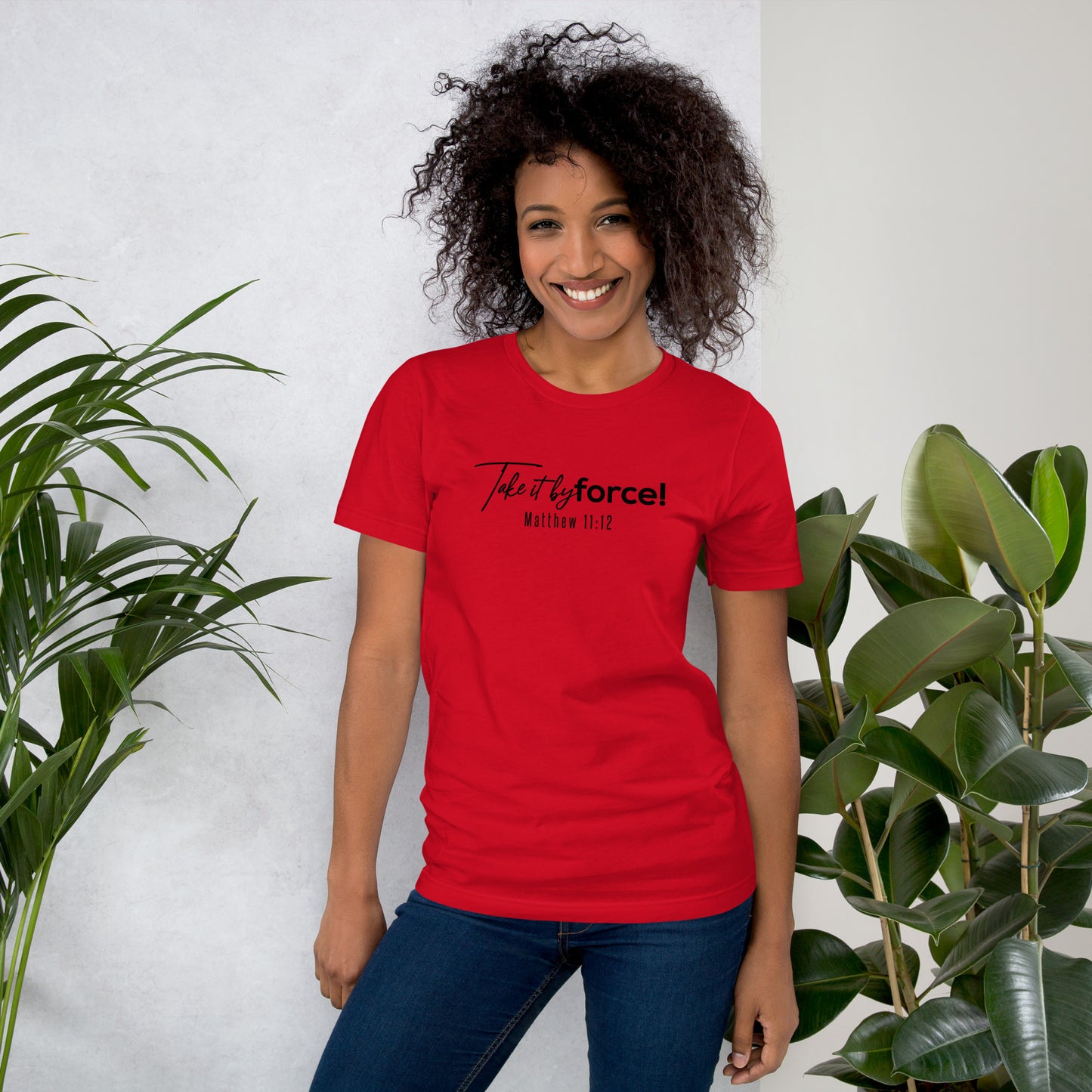 Unisex Classic Fit Take it by force! T-shirt *addt'l. spring colors