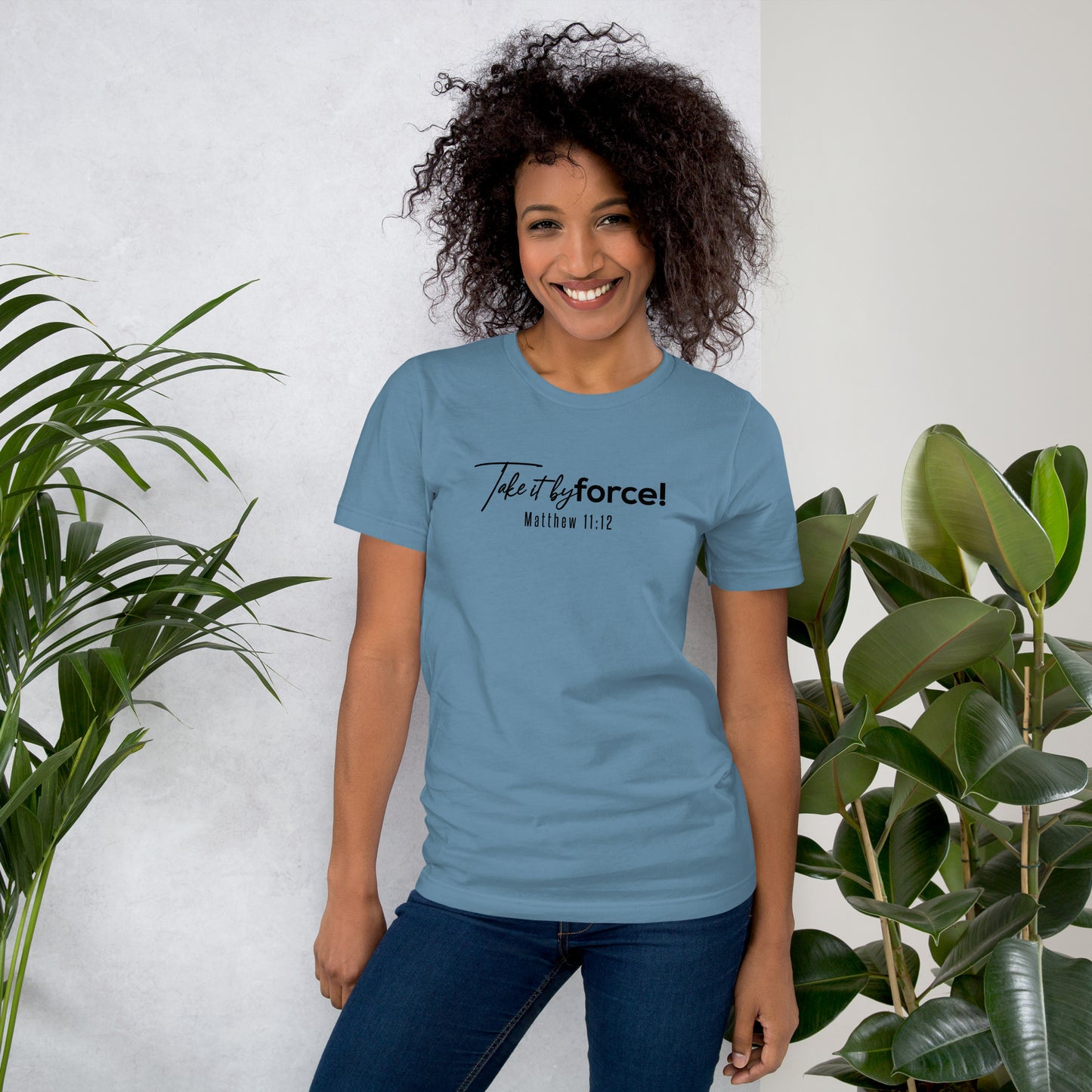 Unisex Classic Fit Take it by force! T-shirt *addt'l. spring colors