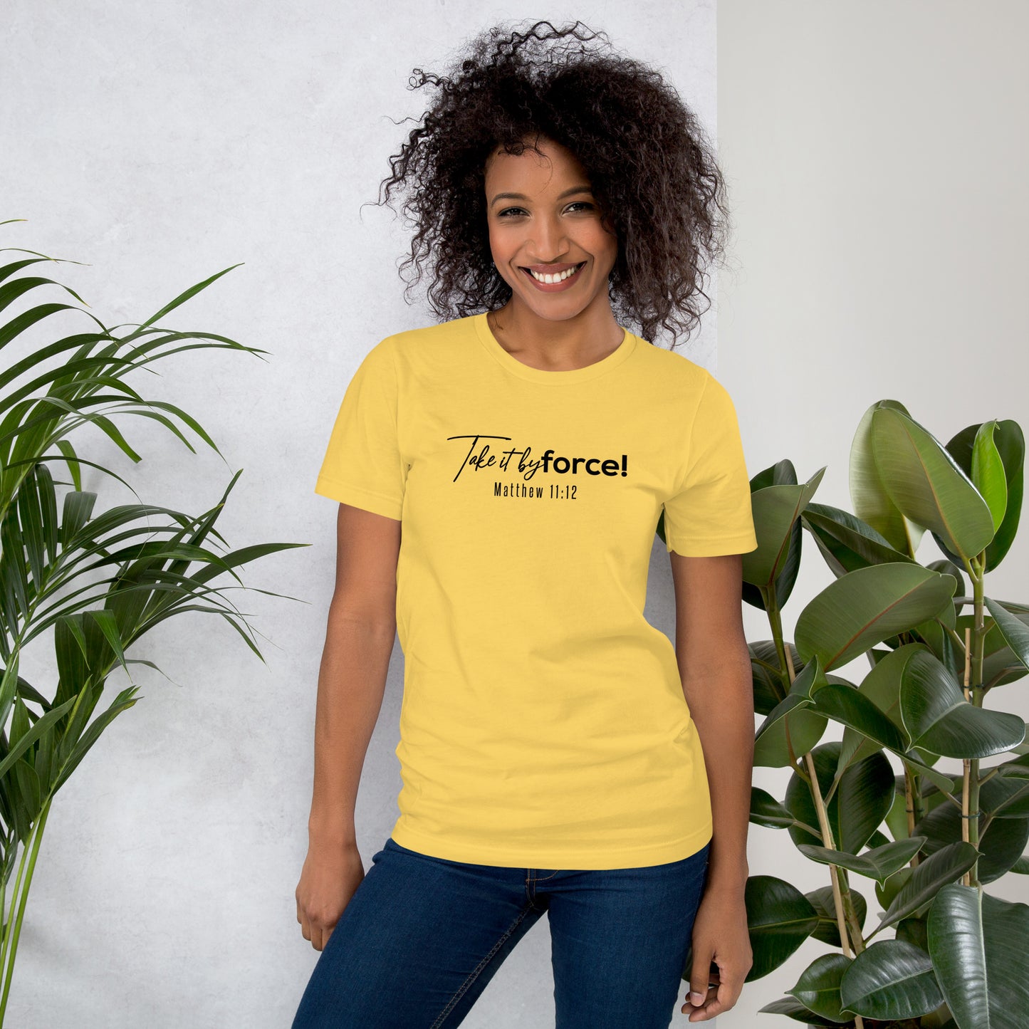 Unisex Classic Fit Take it by force! T-shirt *addt'l. spring colors