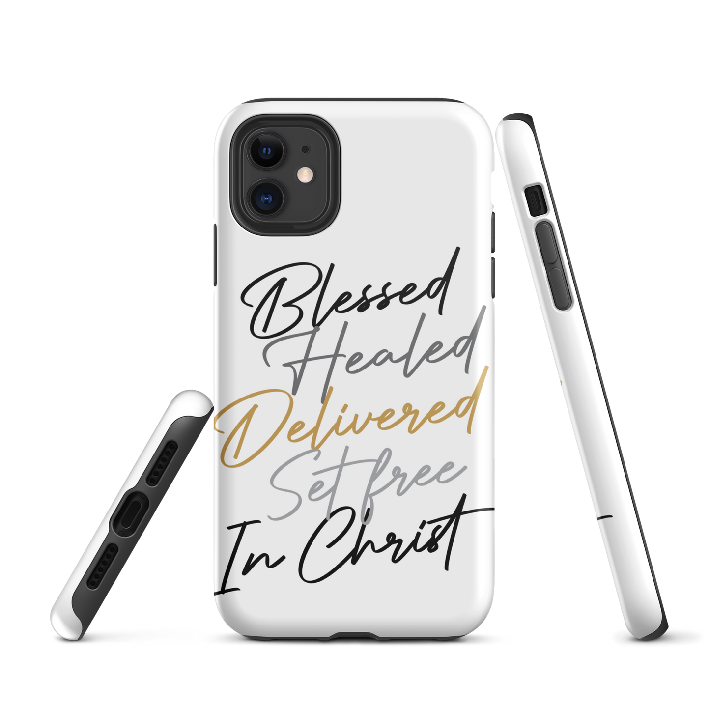 Blessed, Healed Tough iPhone Case