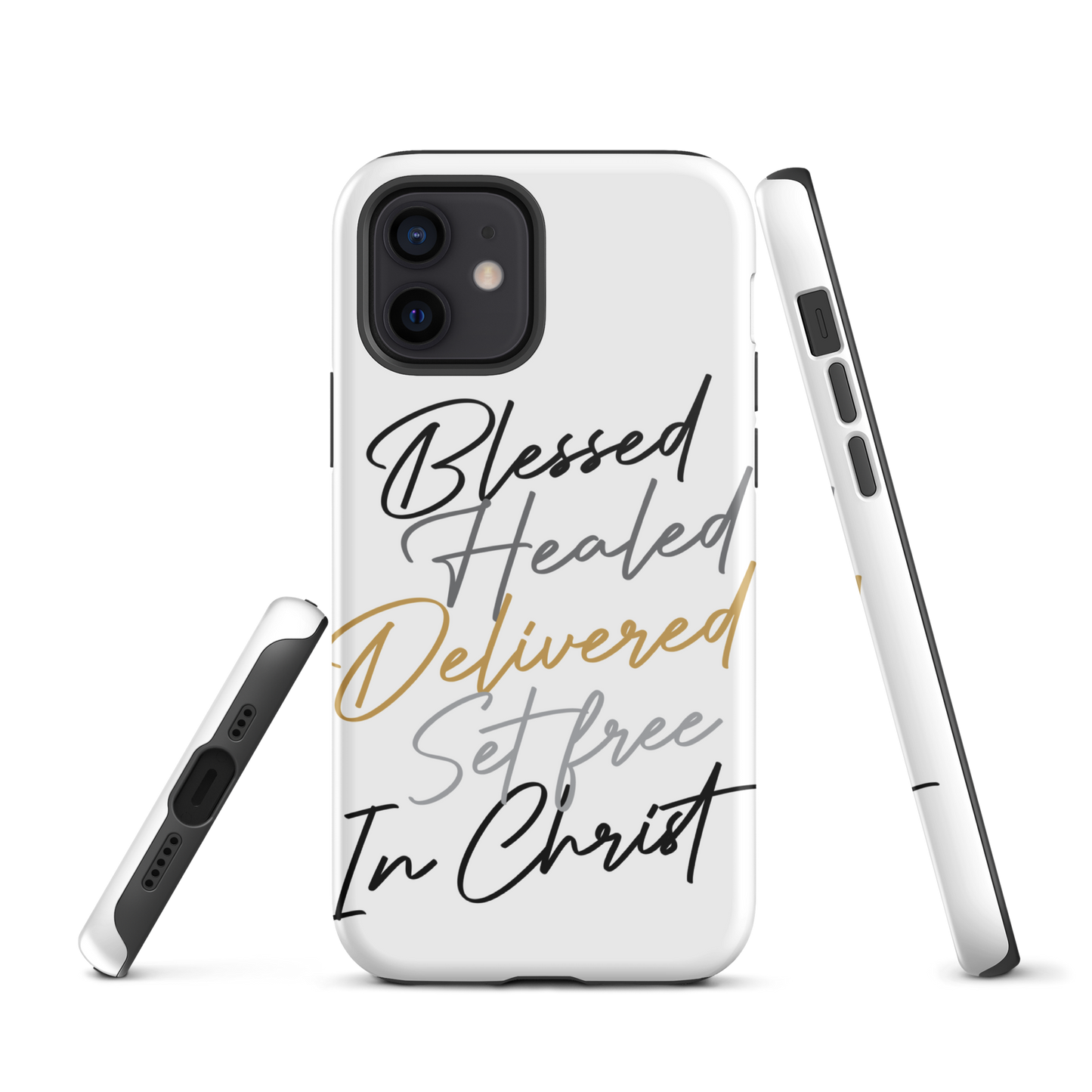 Blessed, Healed Tough iPhone Case