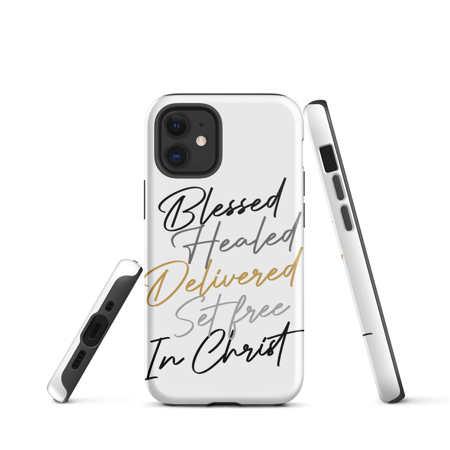 Blessed, Healed Tough iPhone Case