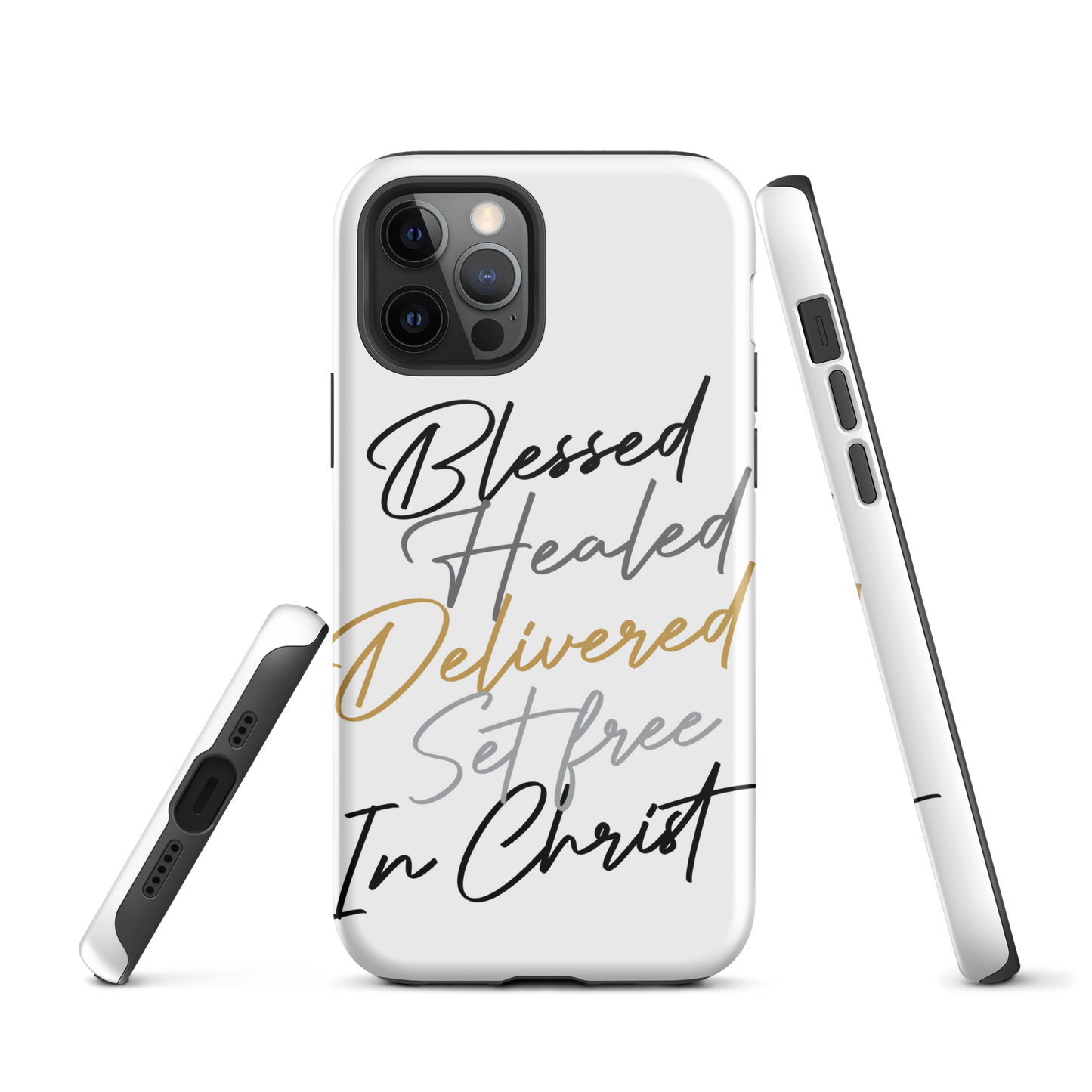Blessed, Healed Tough iPhone Case