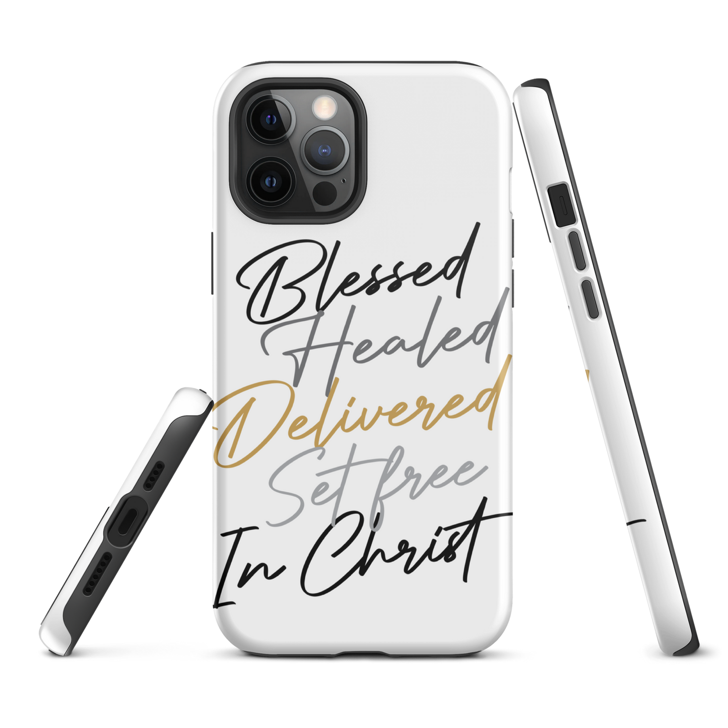 Blessed, Healed Tough iPhone Case