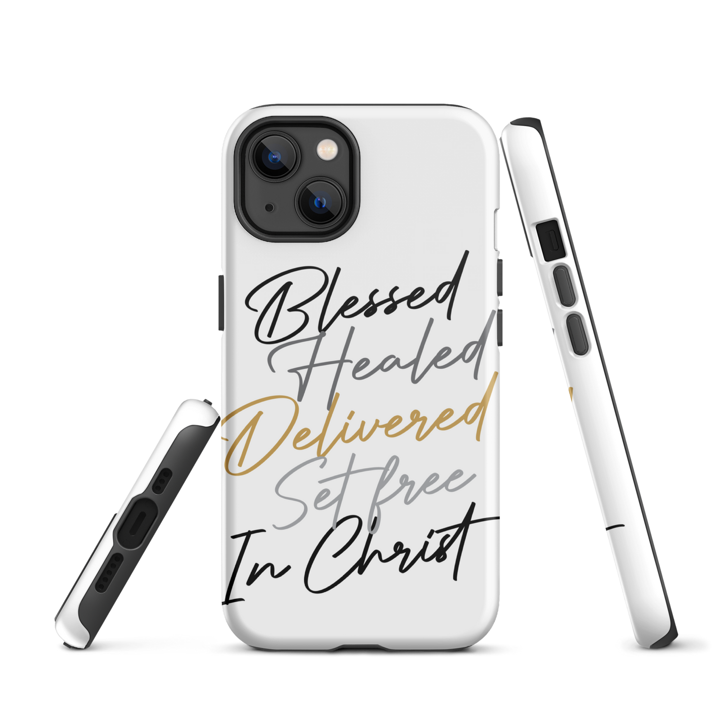 Blessed, Healed Tough iPhone Case