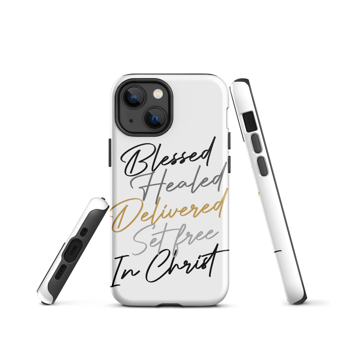 Blessed, Healed Tough iPhone Case