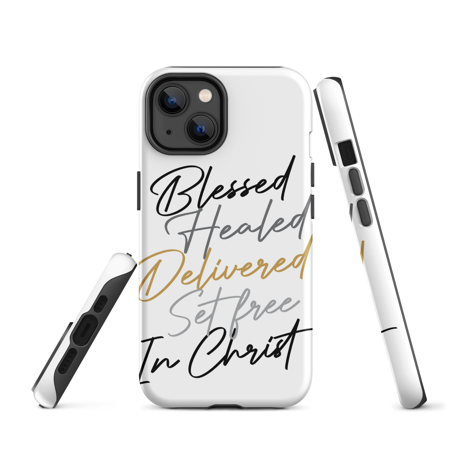 Blessed, Healed Tough iPhone Case