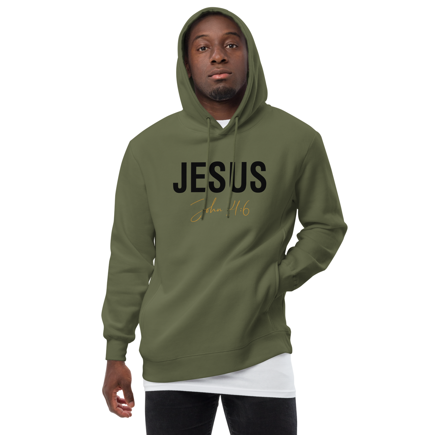 Unisex Fashion Jesus Hoodie   *addt'l. colors