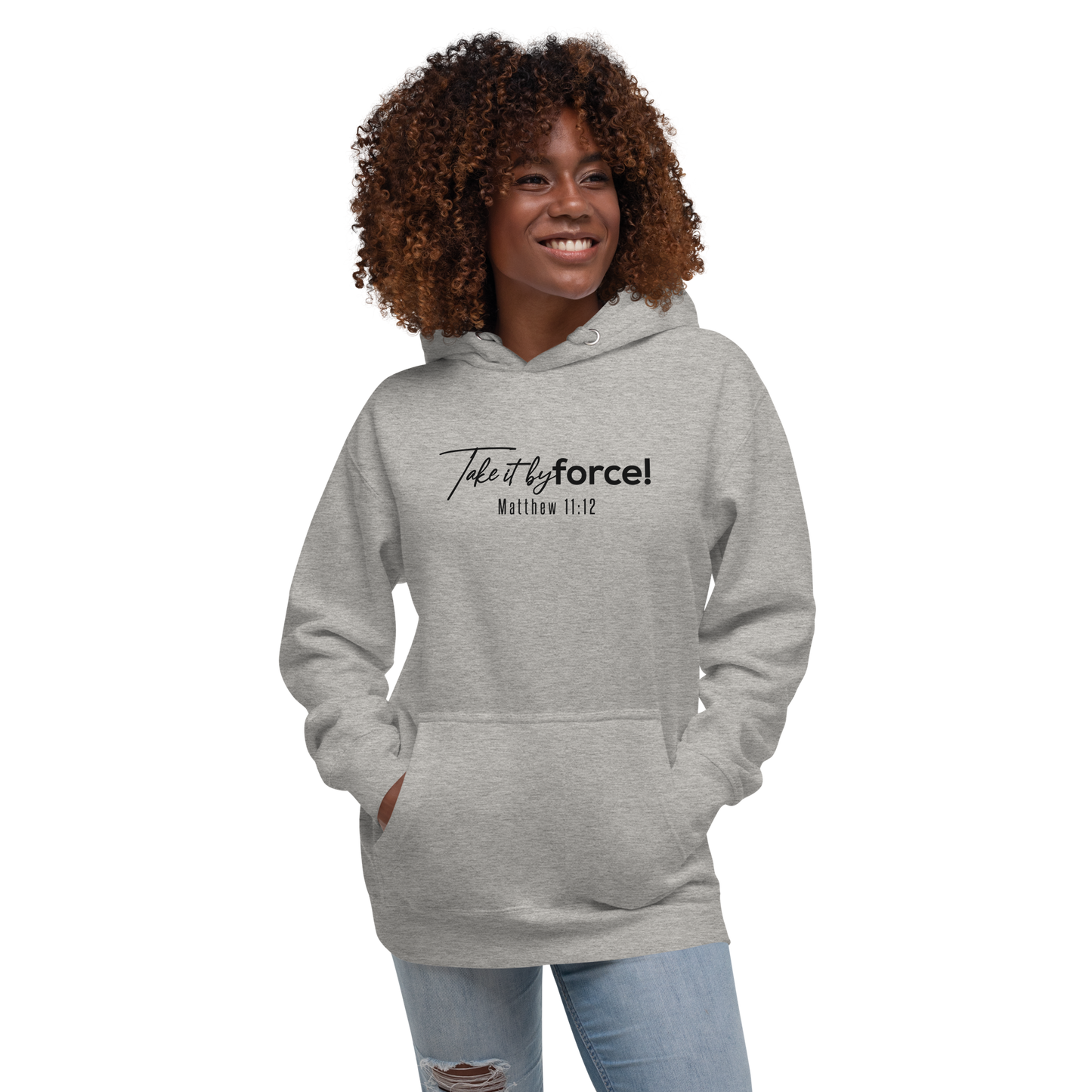 Unisex Take it by force! Signature 1 Hoodie *addt'l. colors