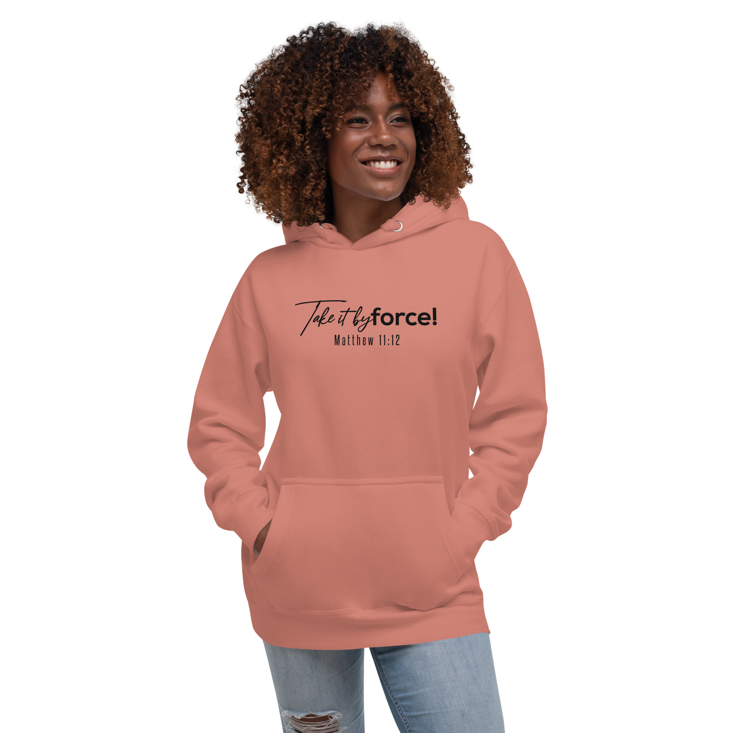 Unisex Take it by force! Signature 1 Hoodie *addt'l. colors