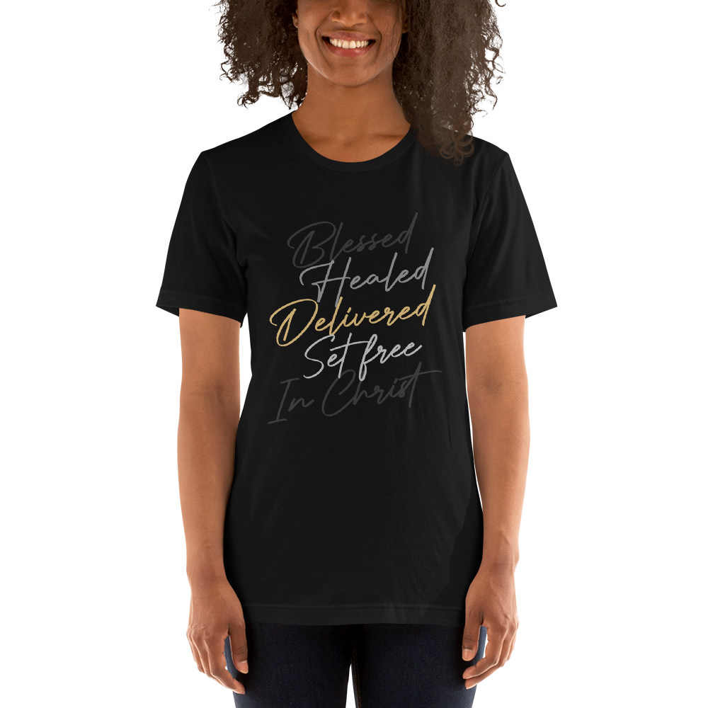 Blessed Healed T-shirt      *addt'l. colors