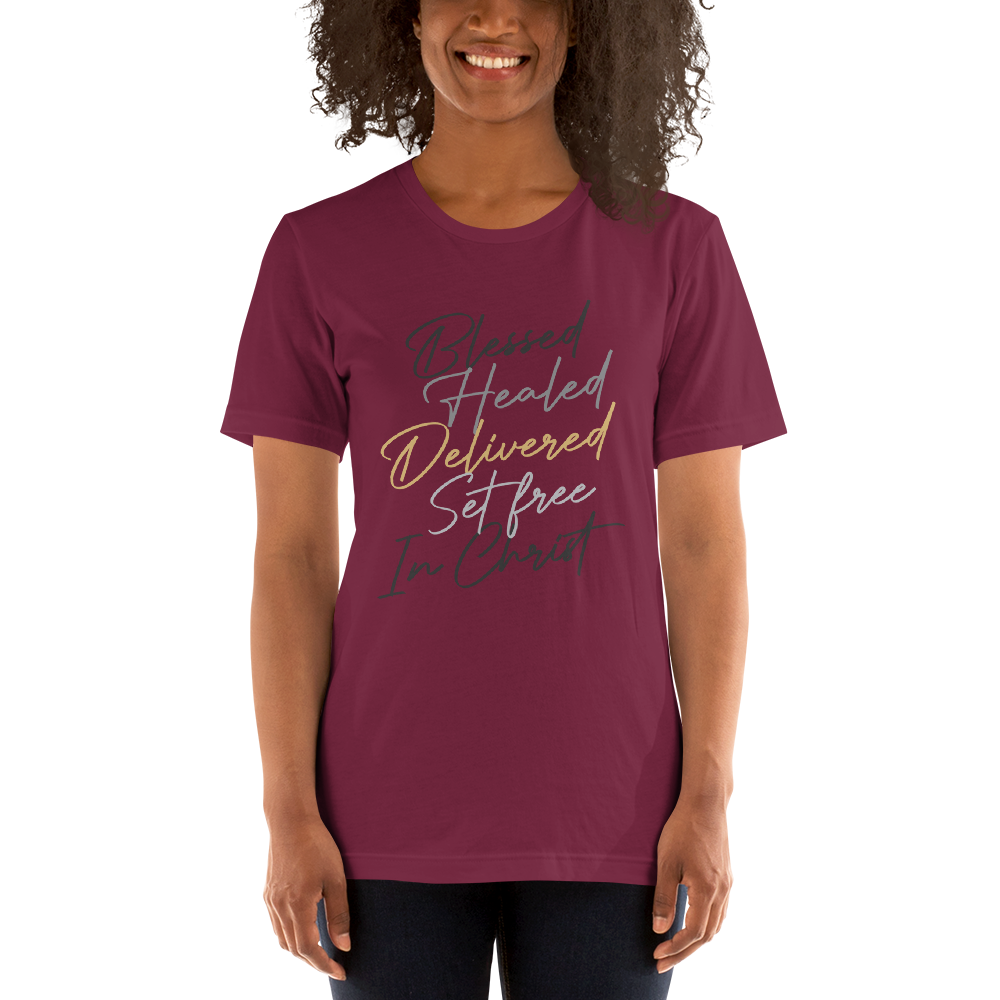 Blessed Healed T-shirt      *addt'l. colors