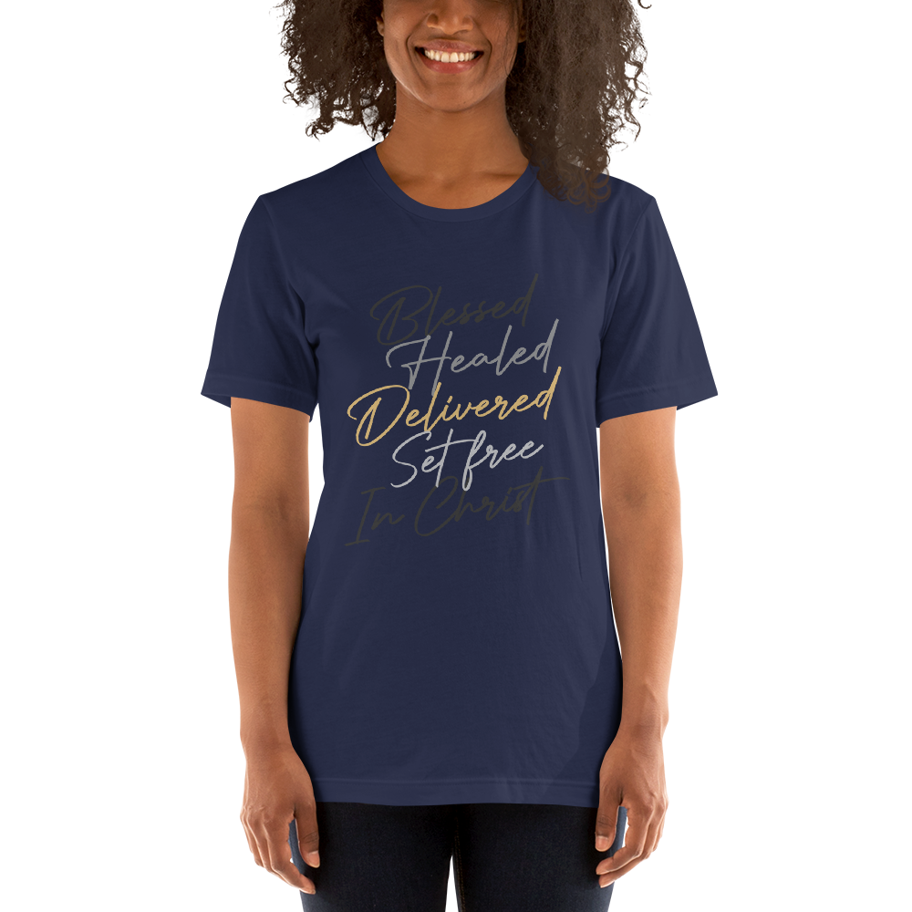 Blessed Healed T-shirt      *addt'l. colors