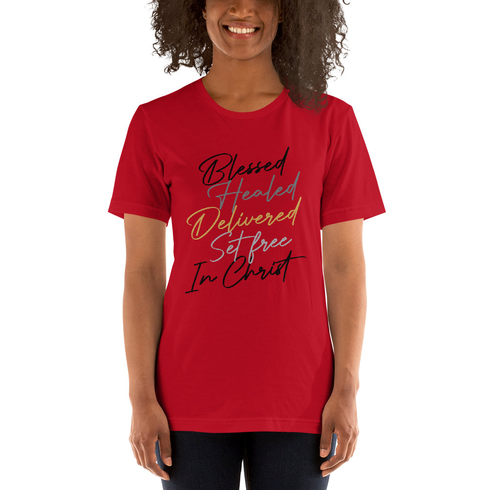 Blessed Healed T-shirt      *addt'l. colors