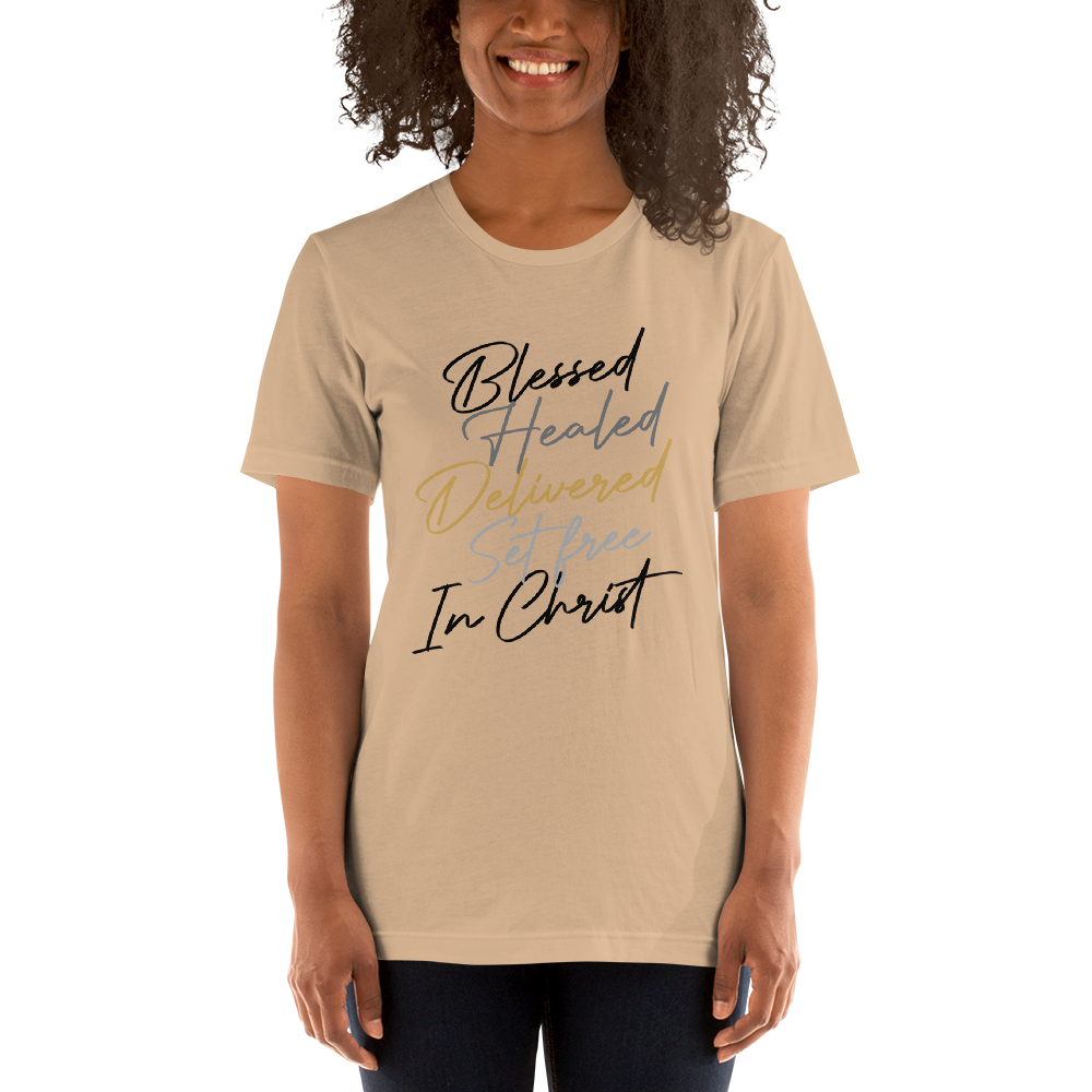 Blessed Healed T-shirt      *addt'l. colors