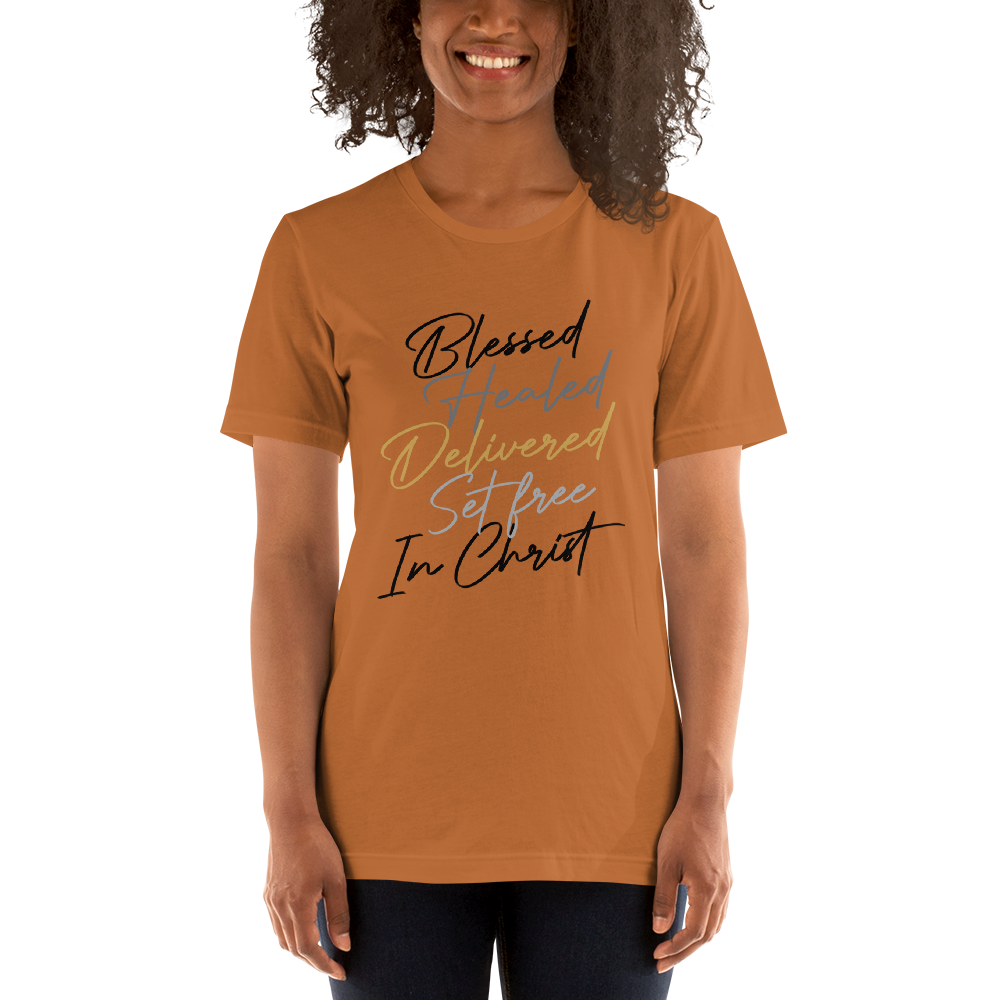 Blessed Healed T-shirt      *addt'l. colors